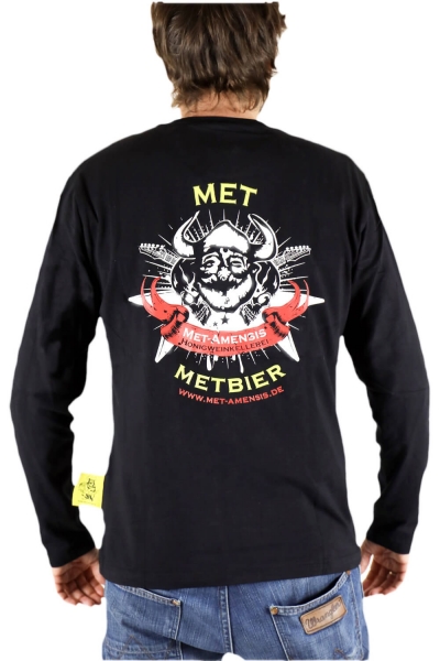 Shirt "Metmann" - Outfit für Festival langarm Shirt | L