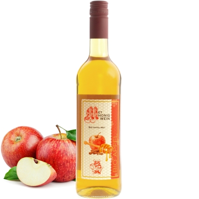 Apfelmet BIO - Honigwein mit Apfelsaft und Gewürzen, vol. 10% Alc. Flasche | 750 ml