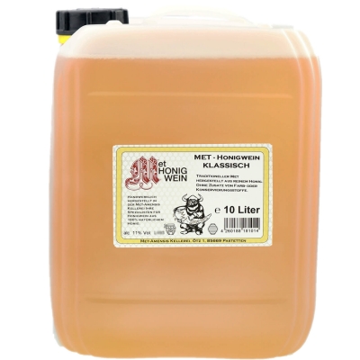 Honigwein Met Kanister, 11% vol., 10 Liter ohne Zapfhahn