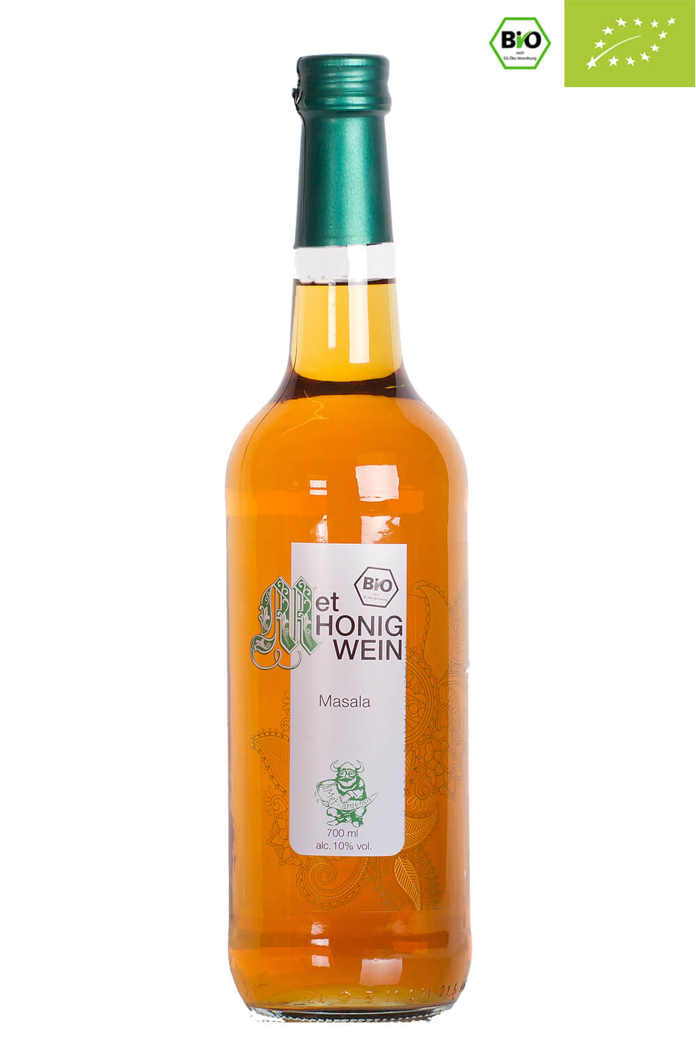 Flasche BIO Gewürz Met | Bio-Honigwein mit Gewürzen, 10% vol. | 700 ml